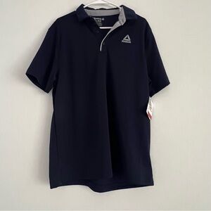 Reebok Golf mens navy blue Polo